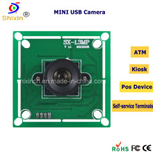 HD 1.0megapixel cámara de vídeo USB del módulo para el quiosco ATM (SX-6130A)
